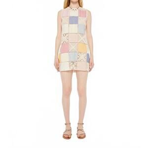 NEW ALIX OF BOHEMIA vita tile dress in sorbet